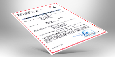 Brandschutz-Übereinstimmungszertifikat